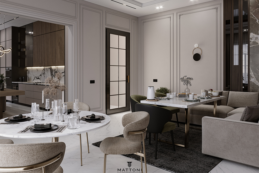luxury kitchen&dining